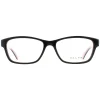 Ralph by Ralph Lauren Rectangle^Glasses Frames RA7108 5001 Shiny Black Women