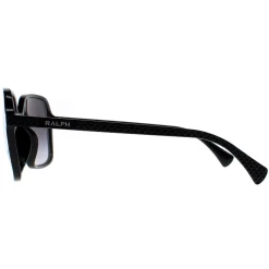 Ralph by Ralph Lauren Square^Sunglasses RA5291U 50018G Shiny Black Grey Gradi