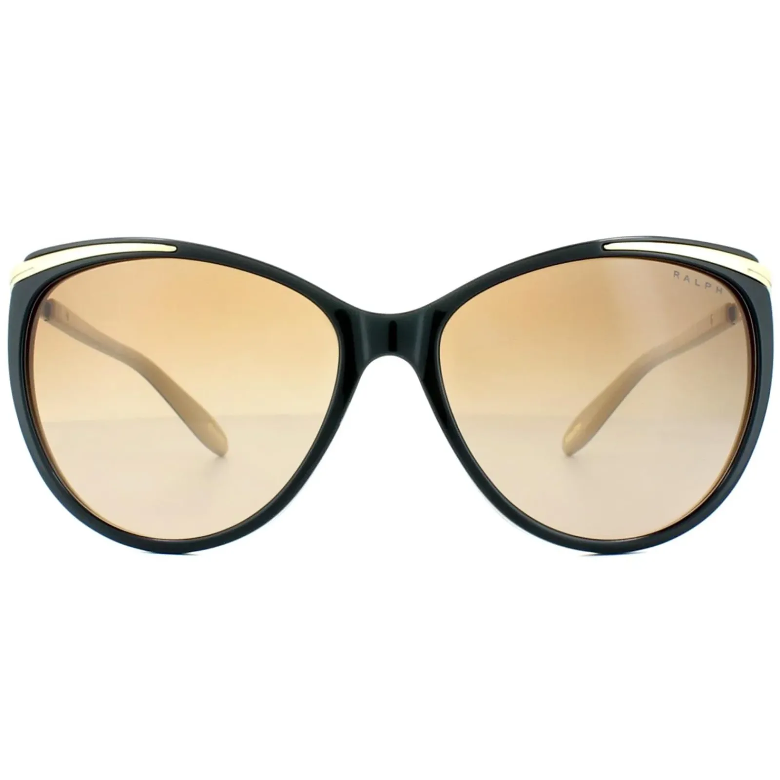 Ralph by Ralph Lauren Cat-Eye^Sunglasses 5150 109013 Dark Brown Brown Orange G