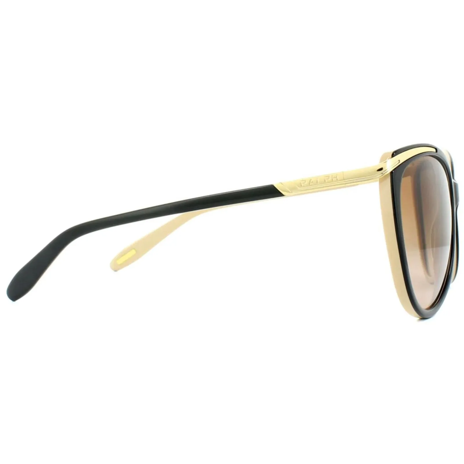 Ralph by Ralph Lauren Cat-Eye^Sunglasses 5150 109013 Dark Brown Brown Orange G