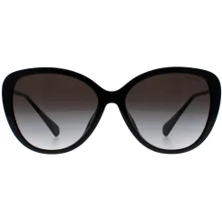 Ralph by Ralph Lauren Butterfly^Sunglasses RA5288U 50018G Shiny Black Grey Gradi
