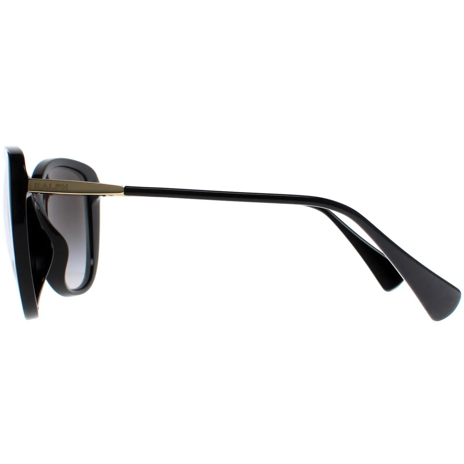 Ralph by Ralph Lauren Butterfly^Sunglasses RA5288U 50018G Shiny Black Grey Gradi