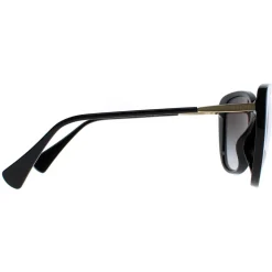 Ralph by Ralph Lauren Butterfly^Sunglasses RA5288U 50018G Shiny Black Grey Gradi