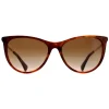 Ralph by Ralph Lauren Cat-Eye^Sunglasses RA5290 601113 Shiny Havana Orange Bro