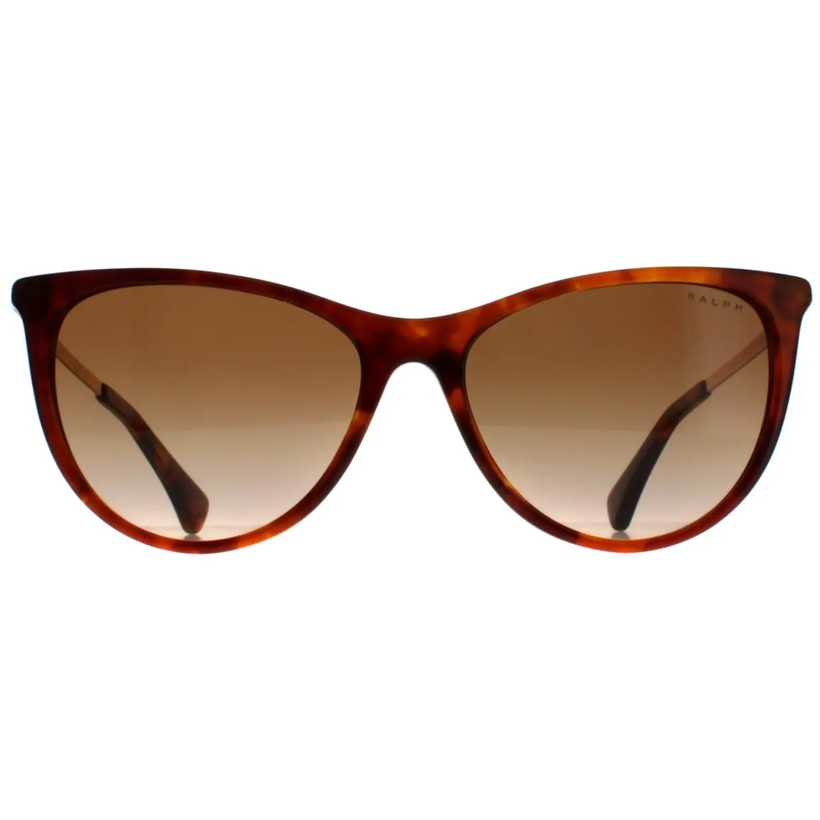 Ralph by Ralph Lauren Cat-Eye^Sunglasses RA5290 601113 Shiny Havana Orange Bro