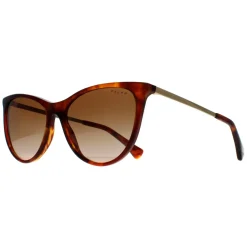 Ralph by Ralph Lauren Cat-Eye^Sunglasses RA5290 601113 Shiny Havana Orange Bro