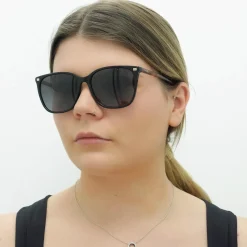 Ralph by Ralph Lauren Square^Sunglasses RA5293 6037T3 Shiny Black with Havana