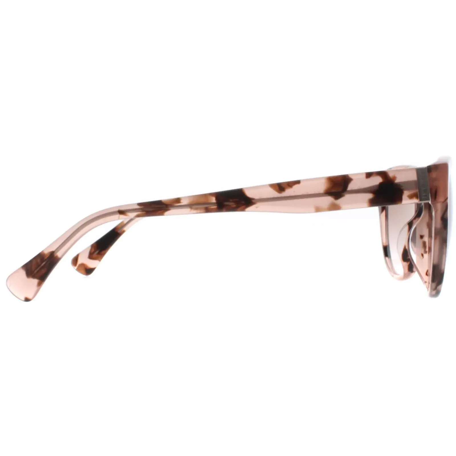 Ralph by Ralph Lauren Cat-Eye^Sunglasses RA5299U 605813 Shiny Pink Havana Brow