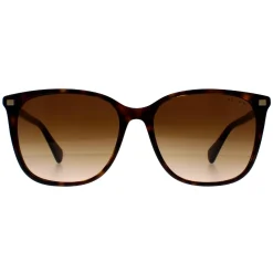 Ralph by Ralph Lauren Square^Sunglasses RA5293 50033B Shiny Dark Havana Brown