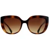 Ralph by Ralph Lauren Butterfly^Sunglasses RA5254 500313 Dark Havana Brown Gradi