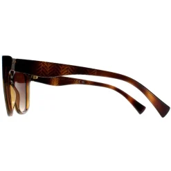 Ralph by Ralph Lauren Butterfly^Sunglasses RA5254 500313 Dark Havana Brown Gradi