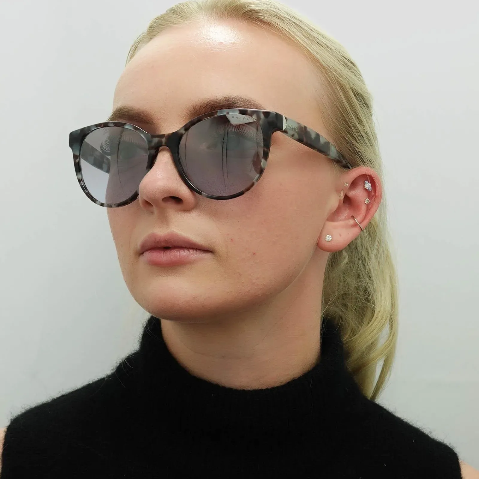 Ralph by Ralph Lauren Butterfly^Sunglasses RA5250 169294 Blue Tortoise Violet Gr