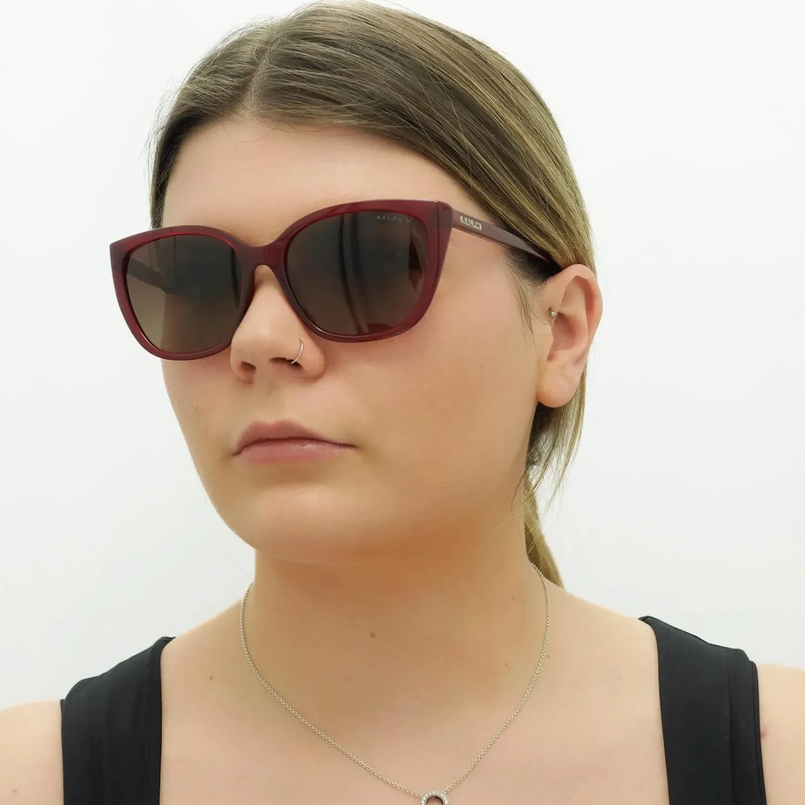 Ralph by Ralph Lauren Butterfly^Sunglasses RA5274 5800T5 Transparent Bordeaux Li