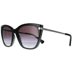 Ralph by Ralph Lauren Butterfly^Sunglasses RA5267 58418G Shiny Gradient Black Gl