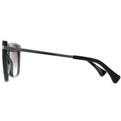 Ralph by Ralph Lauren Butterfly^Sunglasses RA5267 58418G Shiny Gradient Black Gl