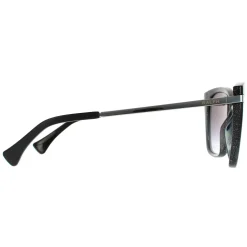 Ralph by Ralph Lauren Butterfly^Sunglasses RA5267 58418G Shiny Gradient Black Gl