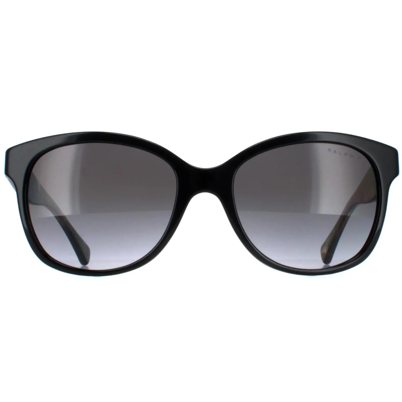 Ralph by Ralph Lauren Polarised|Cat-Eye^Sunglasses RA5191 5001T3 Shiny Black and Havana