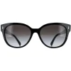 Ralph by Ralph Lauren Cat-Eye^Sunglasses RA5305U 50018G Shiny Black Grey Gradi