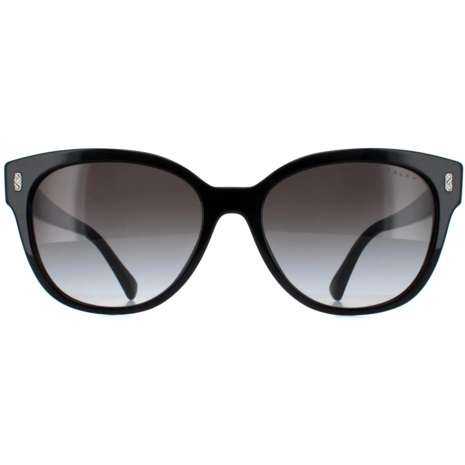 Ralph by Ralph Lauren Cat-Eye^Sunglasses RA5305U 50018G Shiny Black Grey Gradi