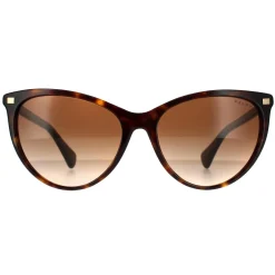 Ralph by Ralph Lauren Butterfly^Sunglasses RA5270 500313 Shiny Dark Havana Brown