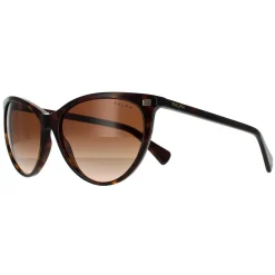 Ralph by Ralph Lauren Butterfly^Sunglasses RA5270 500313 Shiny Dark Havana Brown