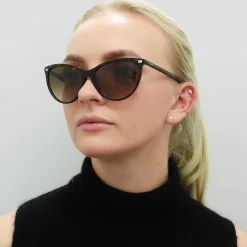 Ralph by Ralph Lauren Butterfly^Sunglasses RA5270 500313 Shiny Dark Havana Brown