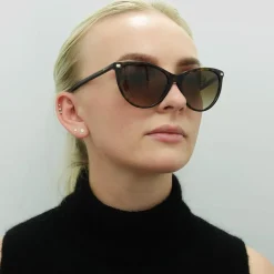 Ralph by Ralph Lauren Butterfly^Sunglasses RA5270 500313 Shiny Dark Havana Brown