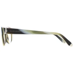 Ralph Lauren Square^Glasses Frames RL 6112 5445 Horn Black Yellow Vintage Eff