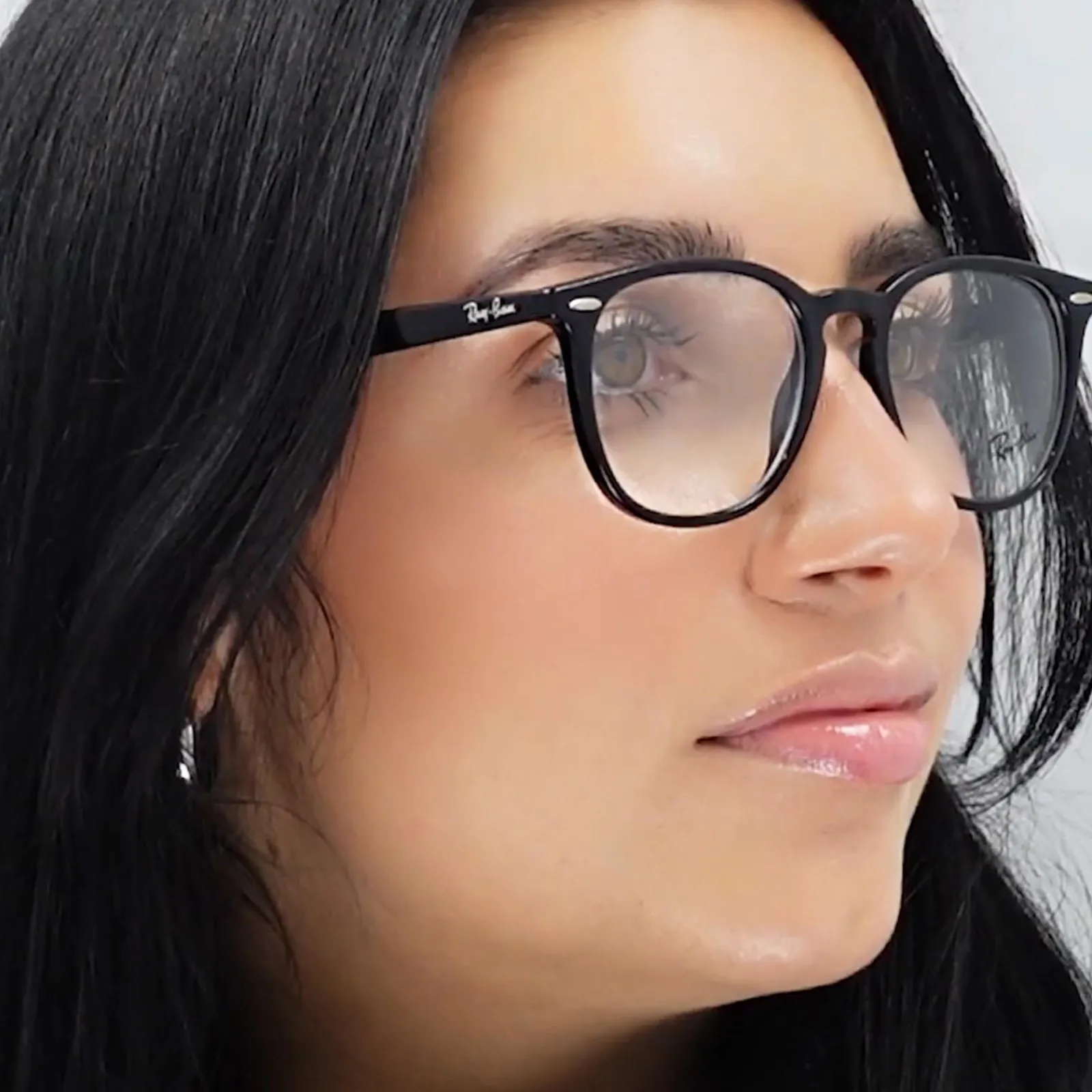 Ray-Ban Round|Round^Glasses Frames 7159 2000 Black Mens Womens 52mm