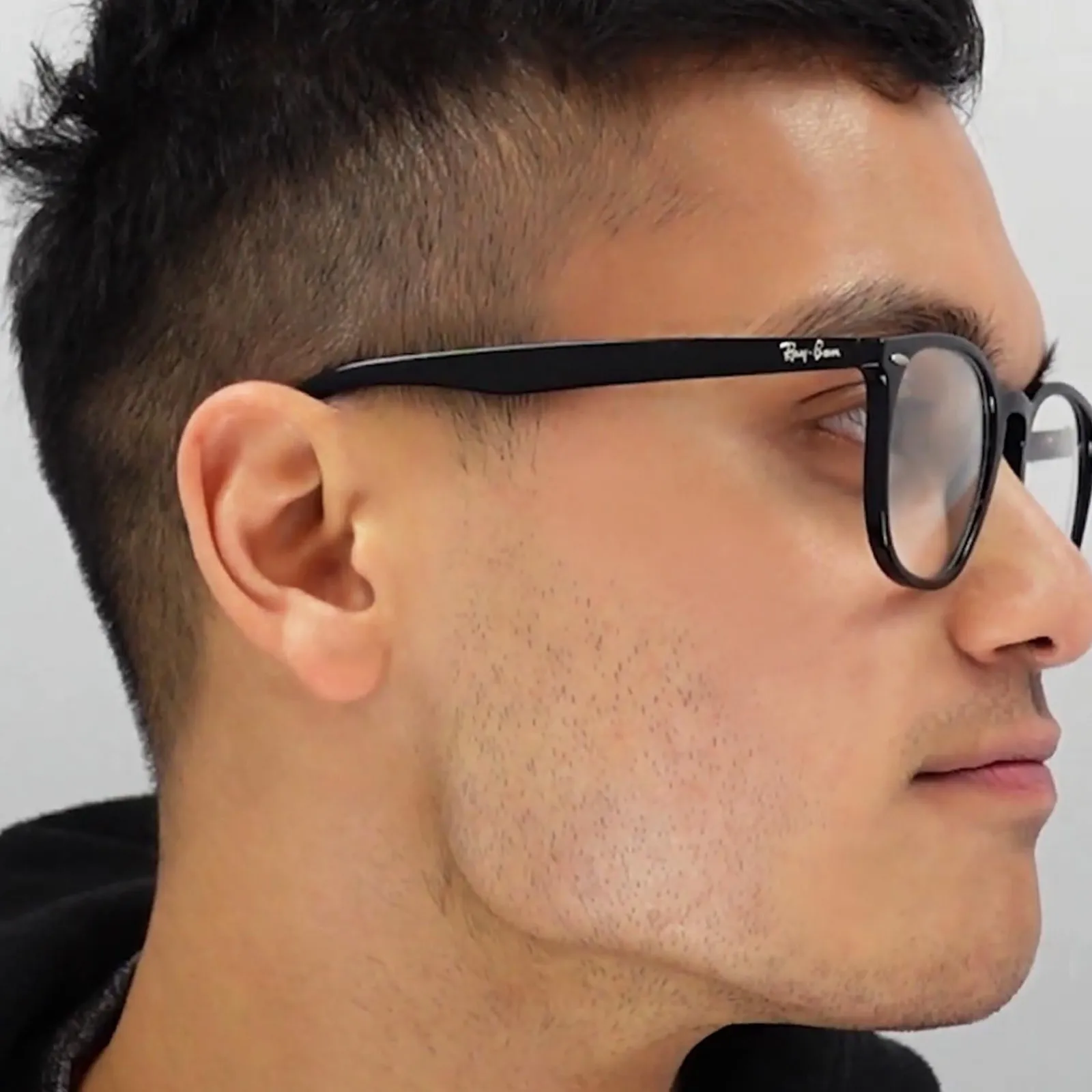 Ray-Ban Round|Round^Glasses Frames 7159 2000 Black Mens Womens 52mm