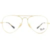 Ray-Ban Aviator|Ray-Ban^Glasses Frames 6489 Aviator 2500 Gold 55mm