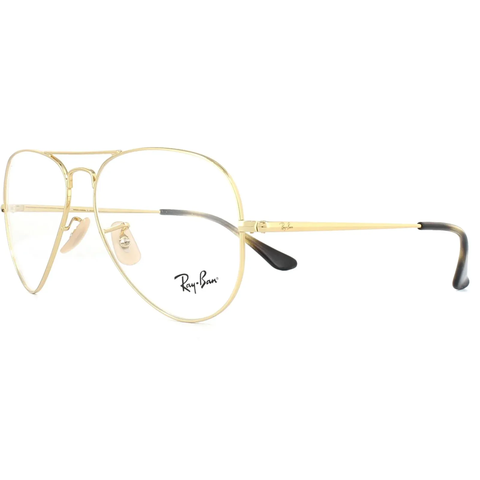 Ray-Ban Aviator|Ray-Ban^Glasses Frames 6489 Aviator 2500 Gold 55mm