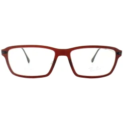 Ray-Ban Ray-Ban^Glasses Frames RX 7038 5456 Dark Matt Red Mens 55mm