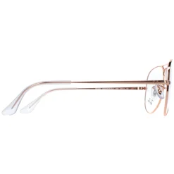 Ray-Ban Aviator|Ray-Ban^Glasses Frames RX6489 Aviator 3094 Rose Gold Men Women
