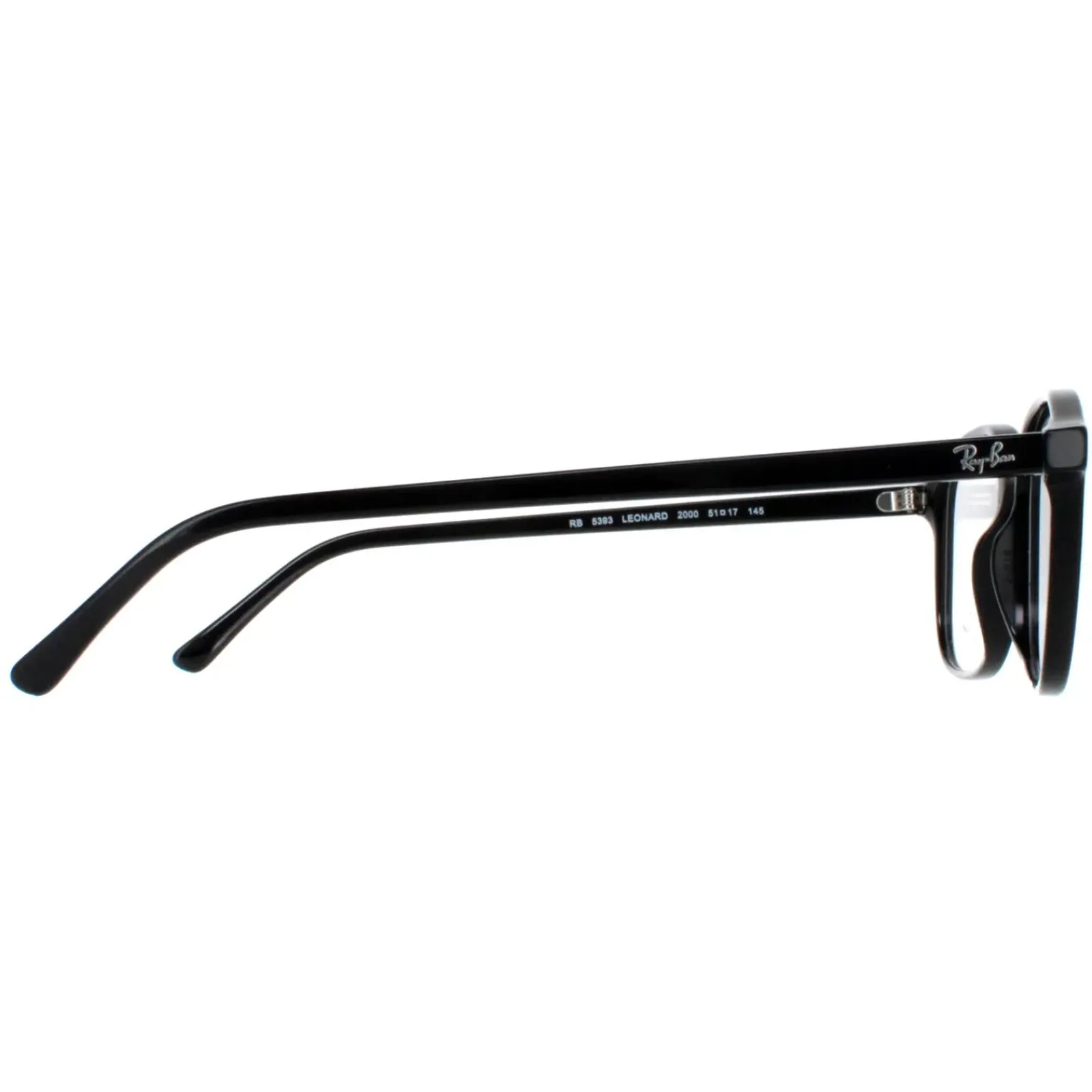 Ray-Ban Square|Ray-Ban^Glasses Frames RX5393 Leonard 2000 Black Men Women