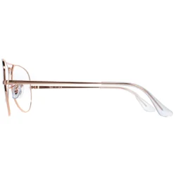 Ray-Ban Aviator|Ray-Ban^Glasses Frames RX6489 Aviator 3094 Rose Gold Men Women