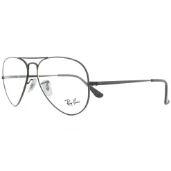 Ray-Ban Ray-Ban|Aviator^Glasses Frames RX6489 2503 Black Men Women 55mm