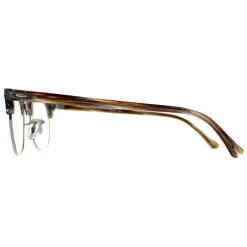 Ray-Ban Square|Ray-Ban^Glasses Frames RX5154 Clubmaster 5749 Polished Brown Men Women