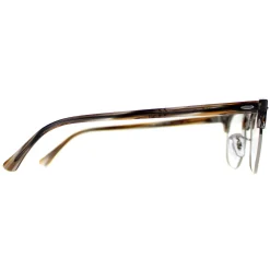 Ray-Ban Square|Ray-Ban^Glasses Frames RX5154 Clubmaster 5749 Polished Brown Men Women