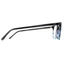 Ray-Ban Round|Round^Glasses Frames RX5397 Elliot 8254 Striped Grey and Blue Men Wo