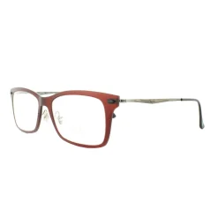 Ray-Ban Ray-Ban|Ray-Ban^Glasses Frames RX 7039 5456 Dark Matt Red Mens Womens 53mm