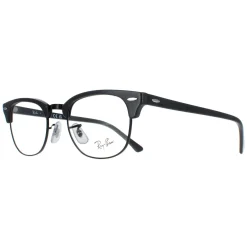 Ray-Ban Round|Round^Glasses Frames RX5154 Clubmaster 8232 Grey on Black Men Women