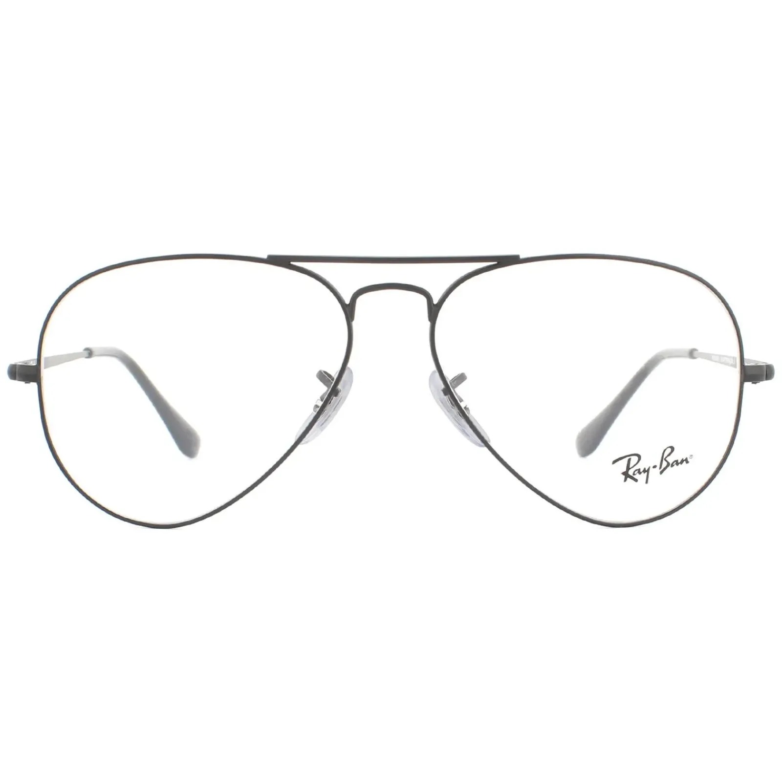 Ray-Ban Aviator|Ray-Ban^Glasses Frames RX6489 2503 Black Men Women 58mm