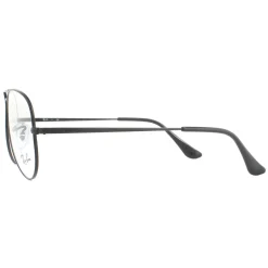 Ray-Ban Aviator|Ray-Ban^Glasses Frames RX6489 2503 Black Men Women 58mm
