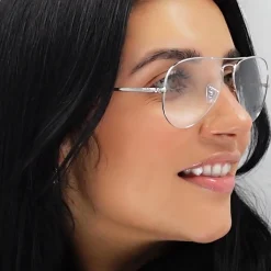 Ray-Ban Aviator|Ray-Ban^Glasses Frames RX6489 2503 Black Men Women 58mm