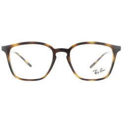 Ray-Ban Square|Ray-Ban^Glasses Frames RX7185 2012 Havana Men Women