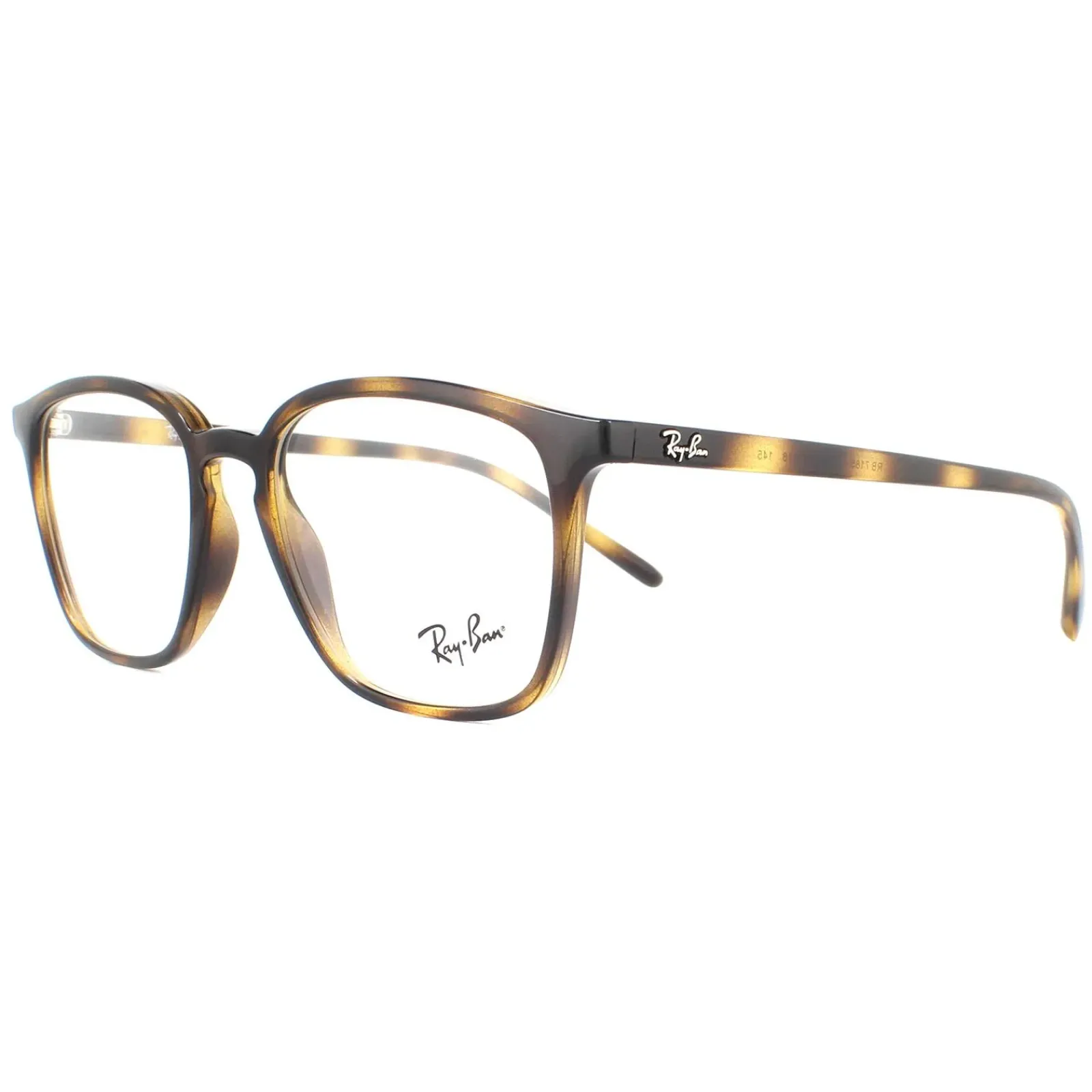 Ray-Ban Square|Ray-Ban^Glasses Frames RX7185 2012 Havana Men Women