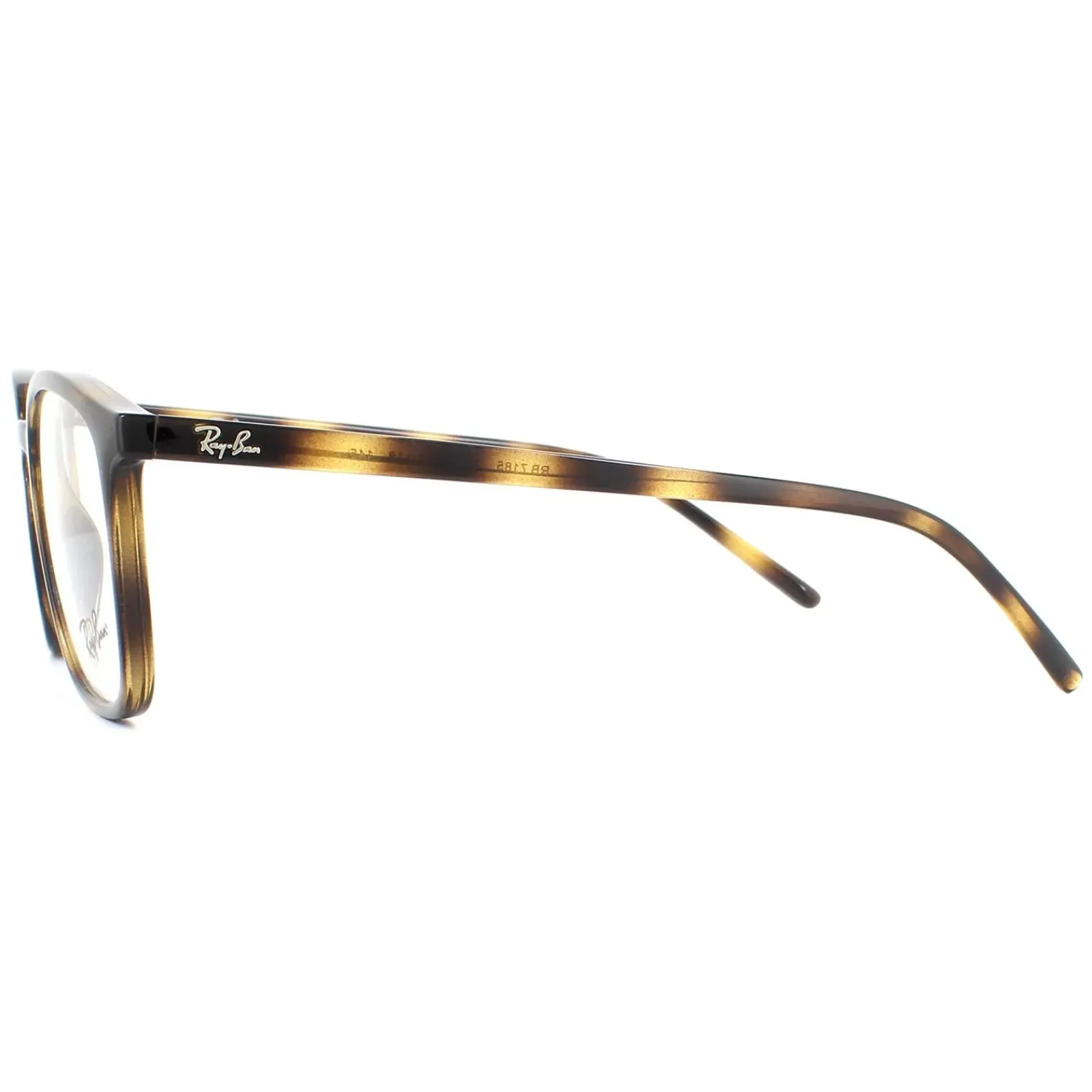 Ray-Ban Square|Ray-Ban^Glasses Frames RX7185 2012 Havana Men Women