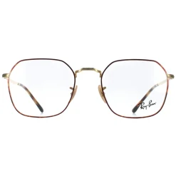 Ray-Ban Square|Ray-Ban^Glasses Frames RX3694V Jim 2945 Havana on Gold Men Women