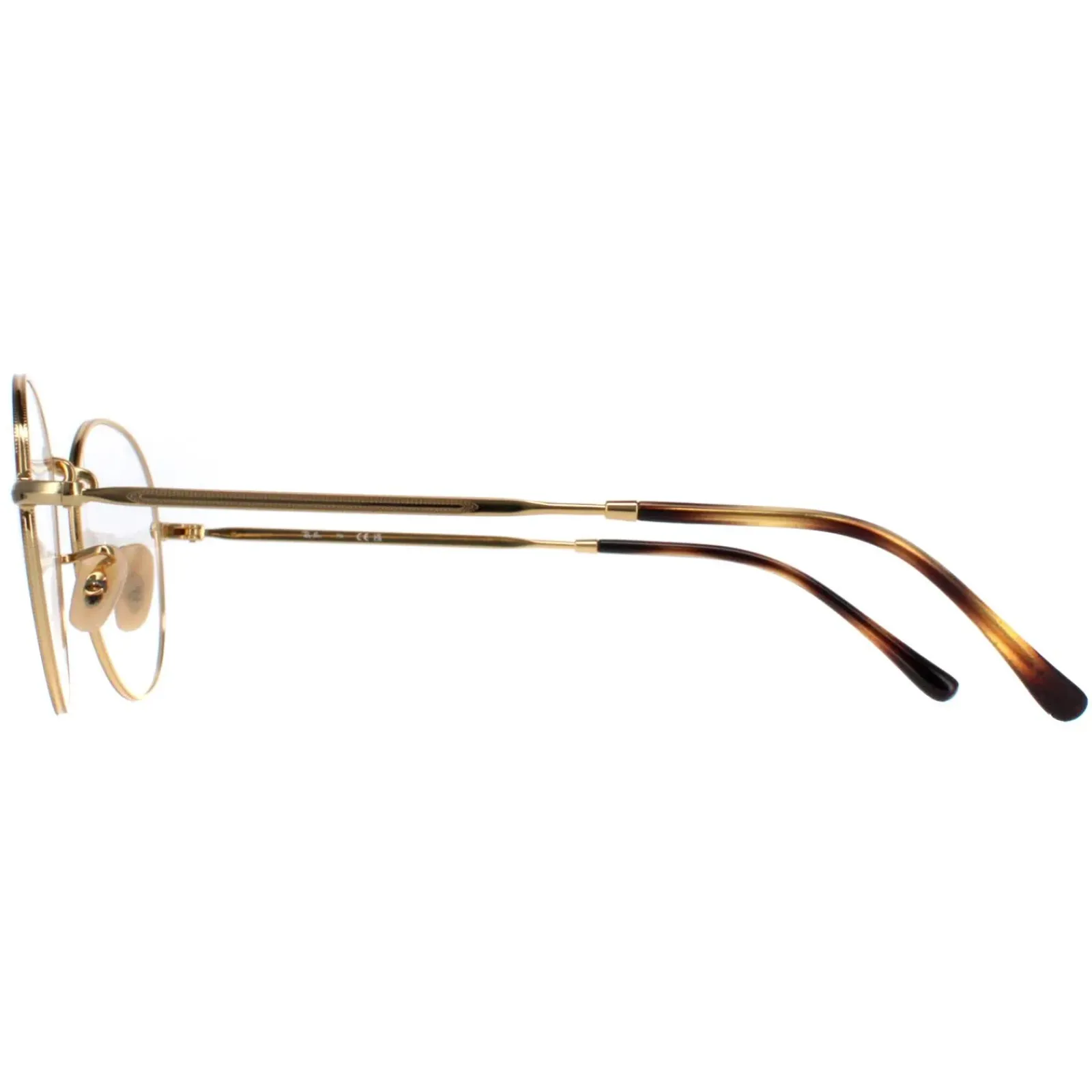 Ray-Ban Ray-Ban|Round^Glasses Frames RX3582V David 2945 Havana on Gold Men Women